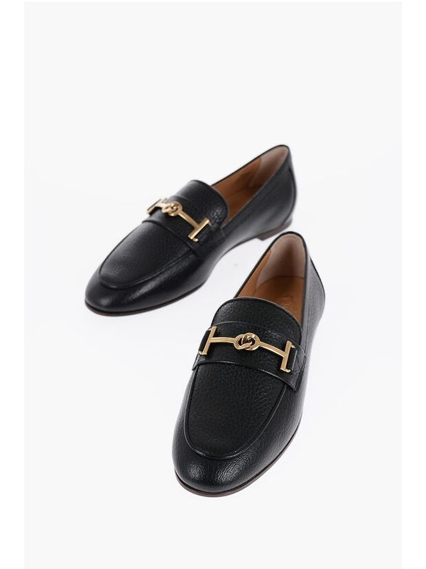 Black Calfskin Loafers