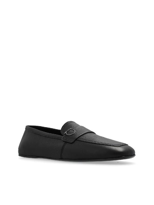 Gancini
  Ornament Leather Loafer