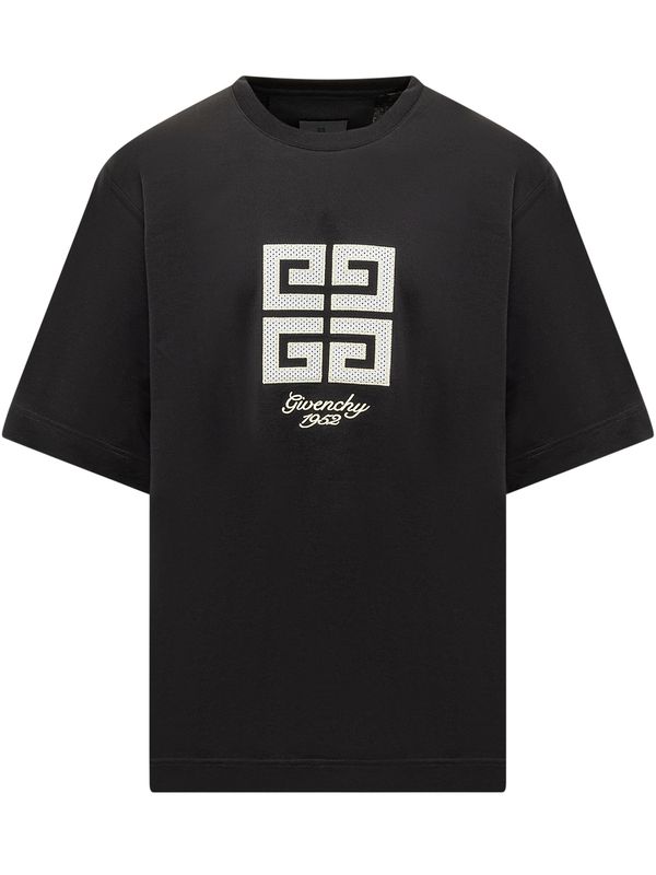 4g ロゴ コットン 半袖 Tシャツ