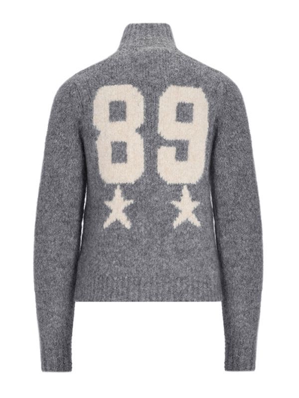 Stadium Zip-up Wool Blend Cardigan