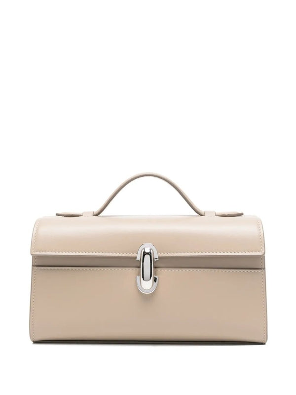 Sabet Beige Clutch Bag