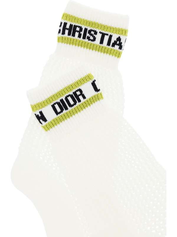 Jacquard Logo Socks