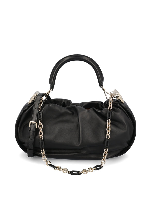 Viv Shock Royal Leather Medium Shoulder
  Bag