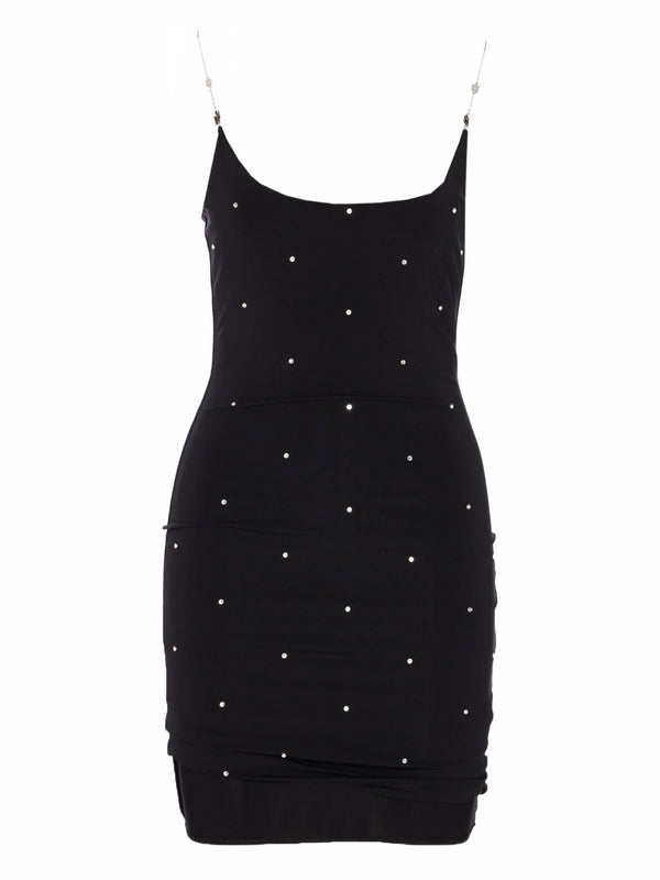 Amiri Black Mini Dress