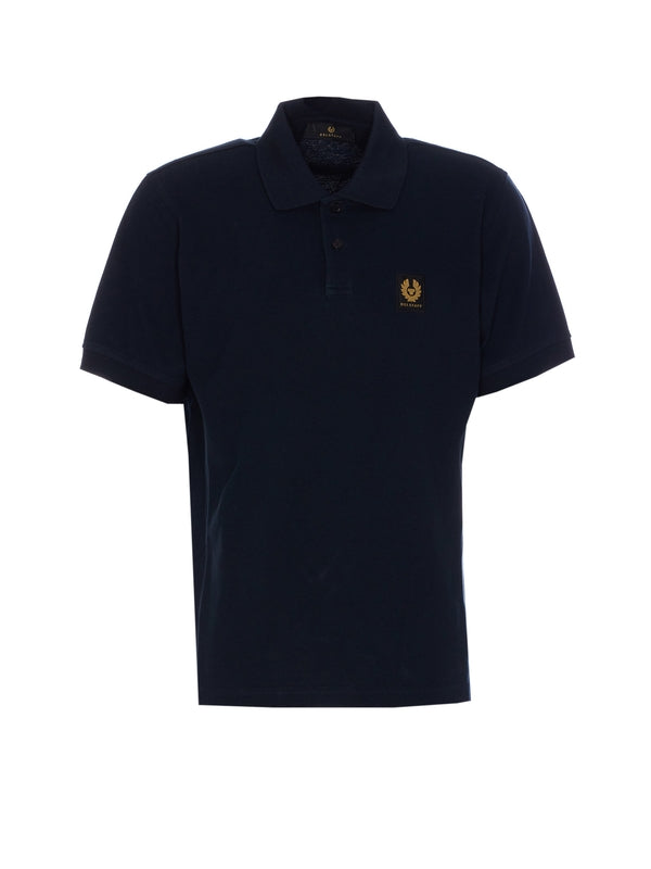 Chest Logo Cotton Polo Shirt