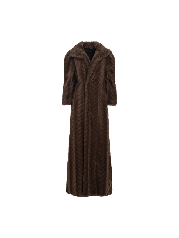 Balenciaga Brown Fur & Shearling