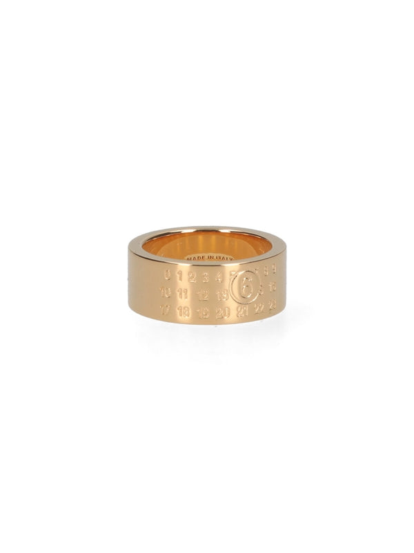 Engraving Number Logo Ring