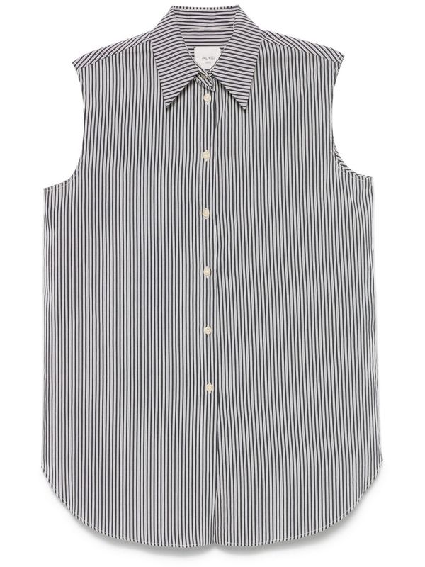 Pinstripe
  Sleeveless Shirt