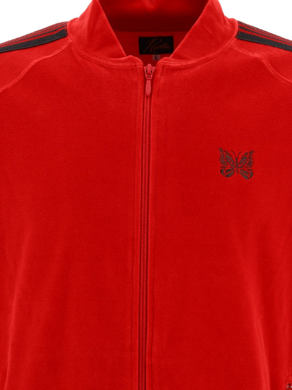 Butterfly Logo Embroidered Track Zip-Up