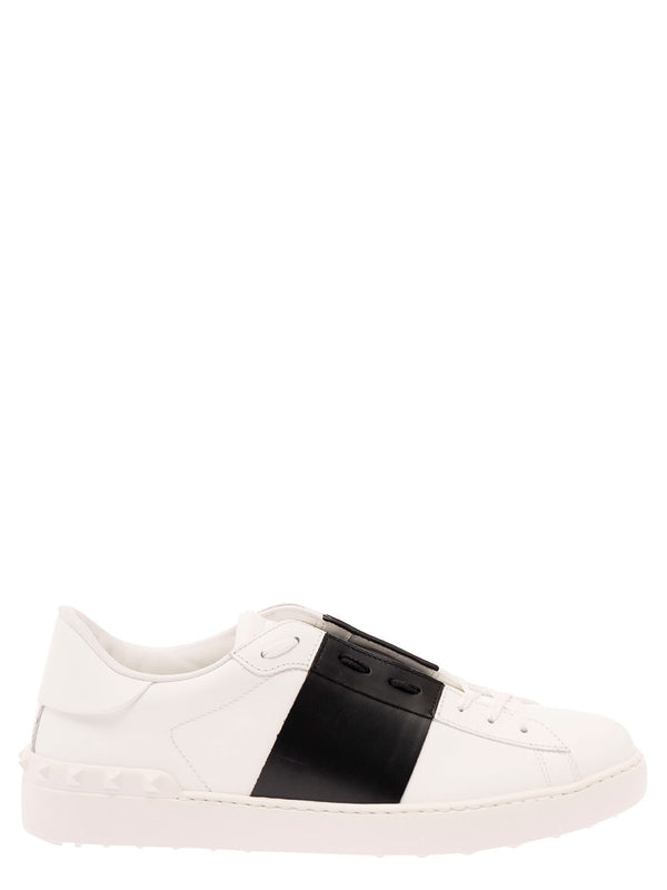 Valentino White Low Top Sneakers