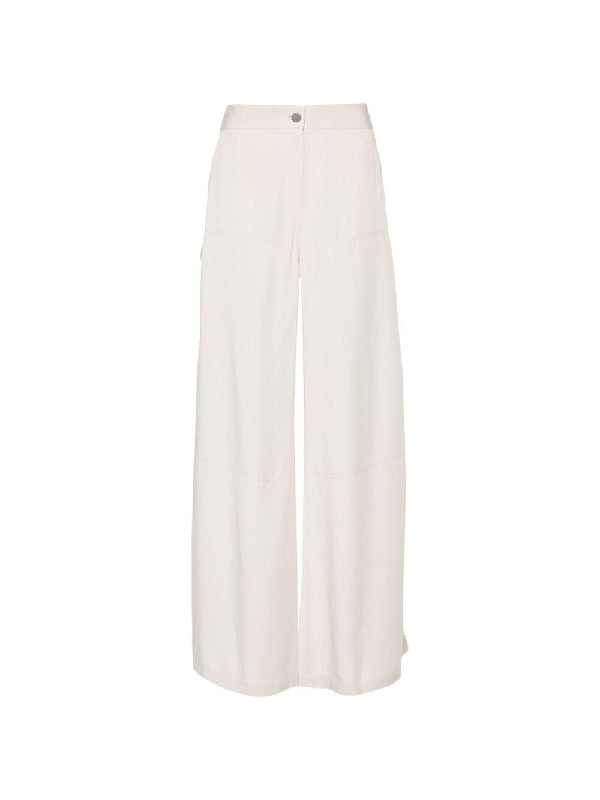 Straight Twill Weave Pants