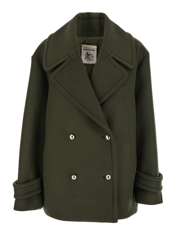 Semicouture Green Coats