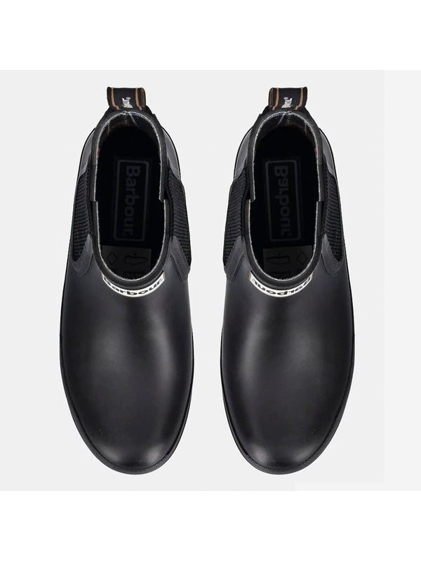 Barbour Black Chelsea Boots