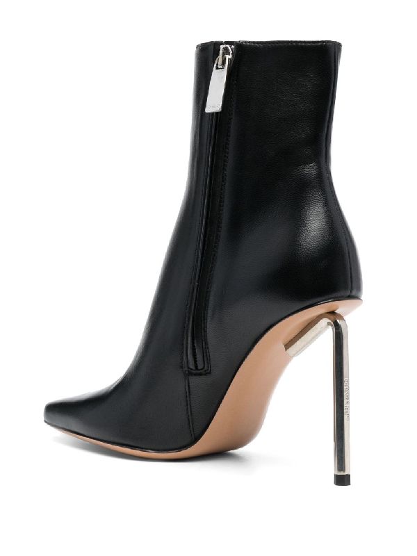 Alan Leather Ankle Boots