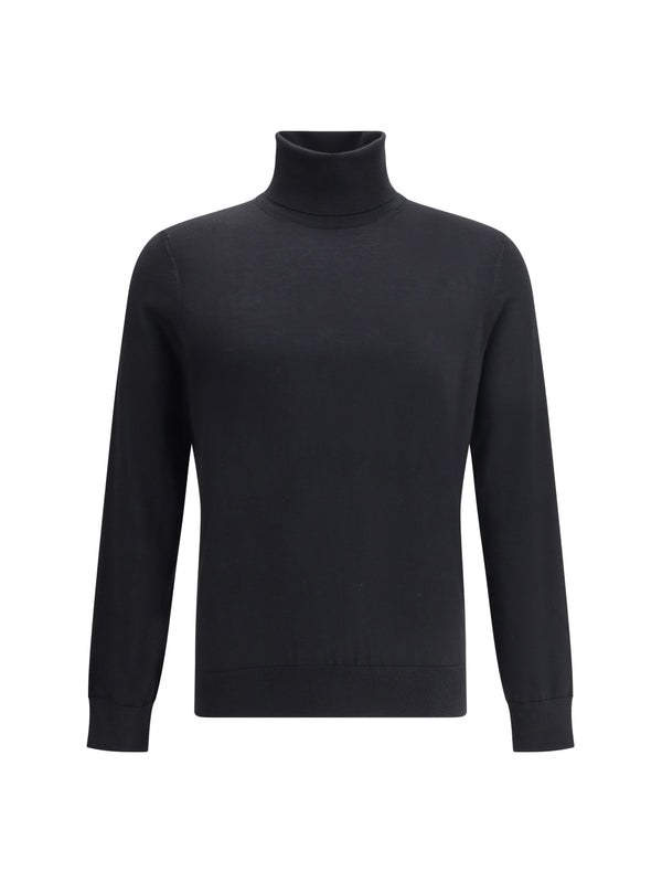Z Zegna Black Knitted