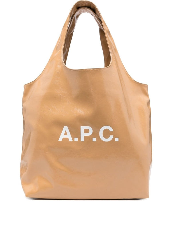 A.P.C. Beige Tote Bag