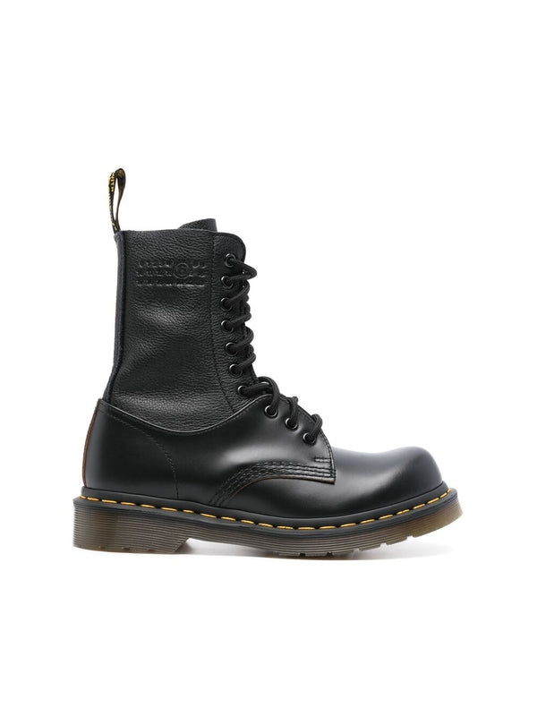 Dr. Martens Number Logo Lace-Up Boots