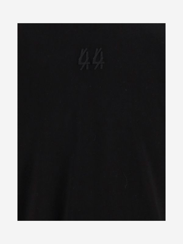 Back Logo Print Cotton Short Sleeve T-Shirt