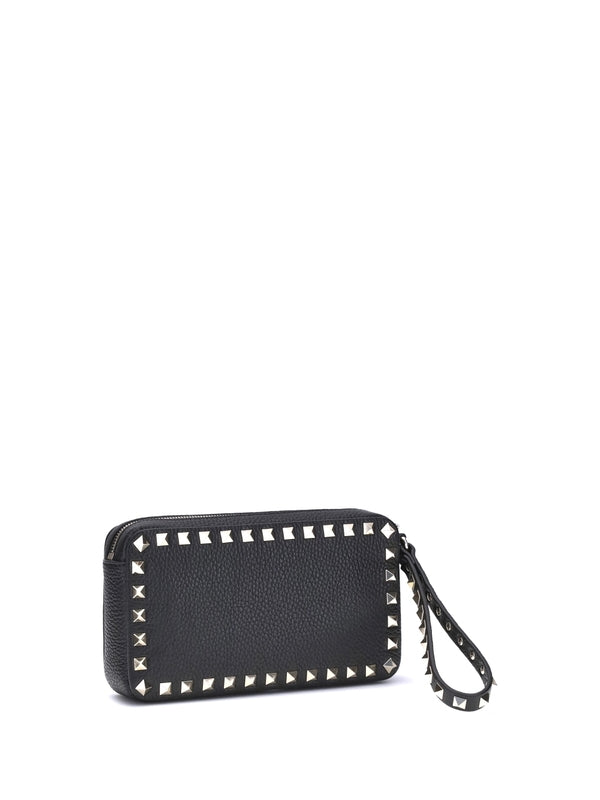 Valentino Black Clutch Bags