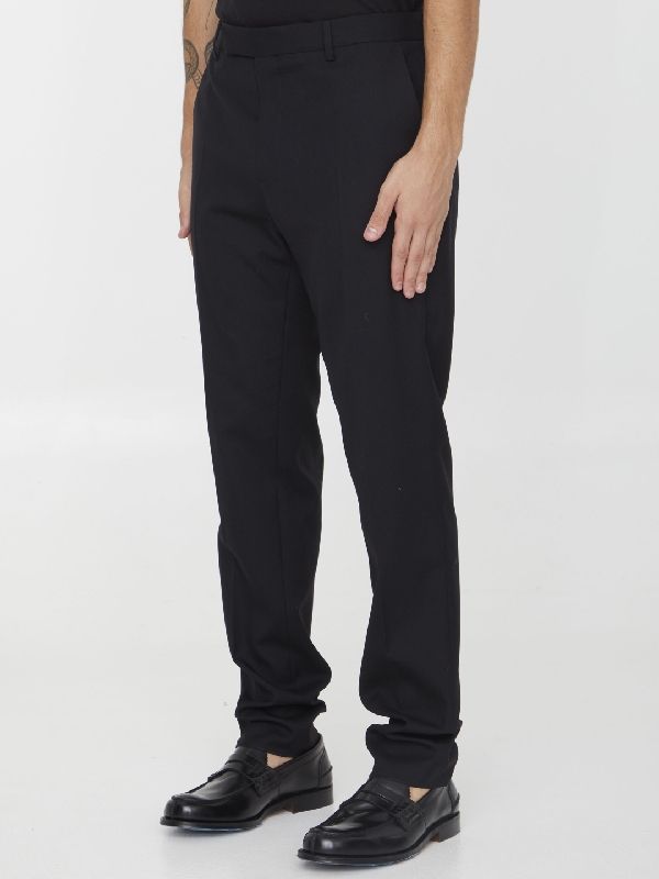 Classic Wool Gabardine Pants