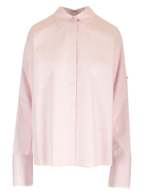 Logo Embroidered Classic Shirt