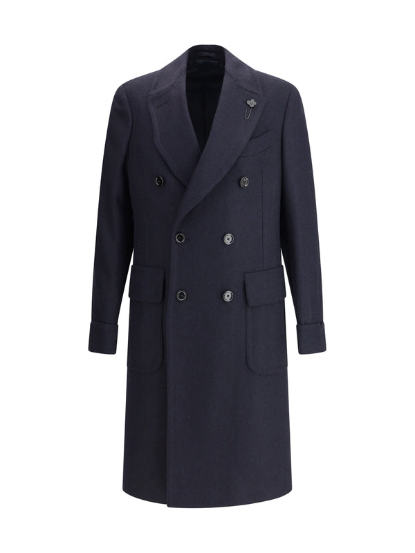 Lardini Navy Coats