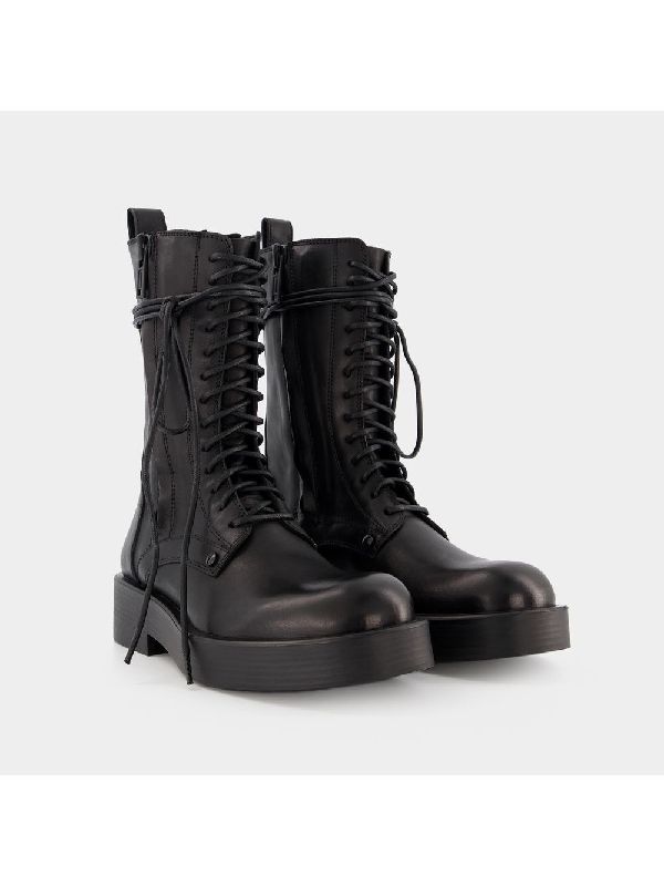 Maxim Leather Lace-up Boots