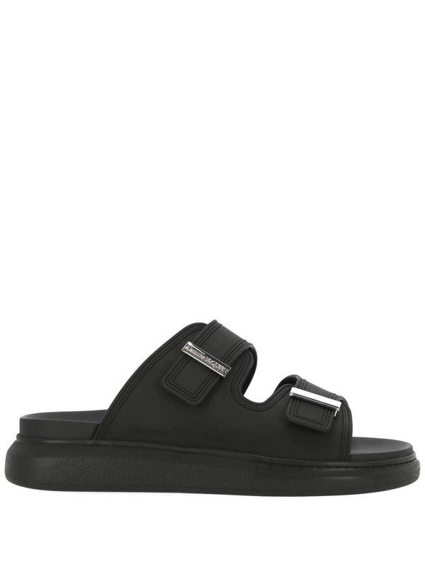 Alexander Mcqueen Black Sandals