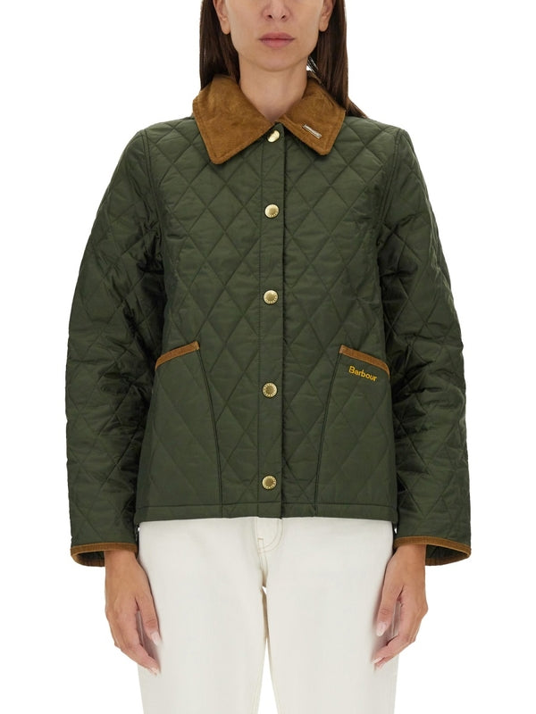 Liddesdale Logo Quilted Nylon Jacket