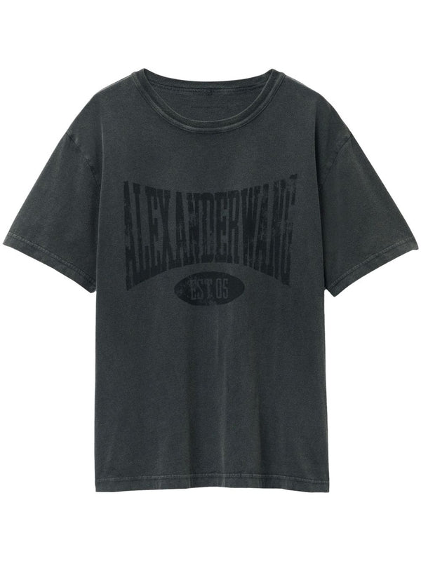 Graphic Printing Cotton Short-Sleeve T-Shirt