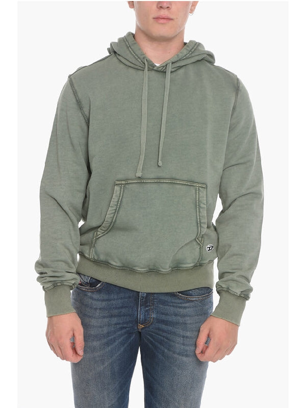 S Ginn Logo Cotton Hoodie