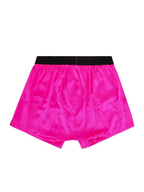 Logo Band Trunk Silk Underwear