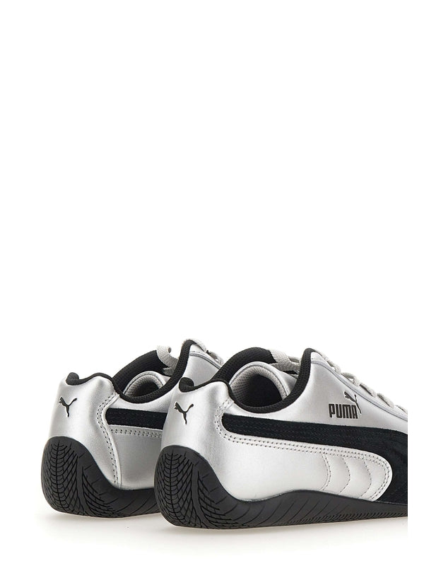 Puma Silver Low Top Sneakers