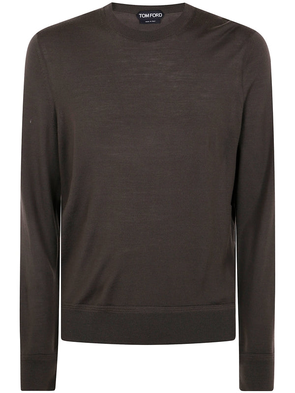 Tom Ford Brown Long Sleeve Top