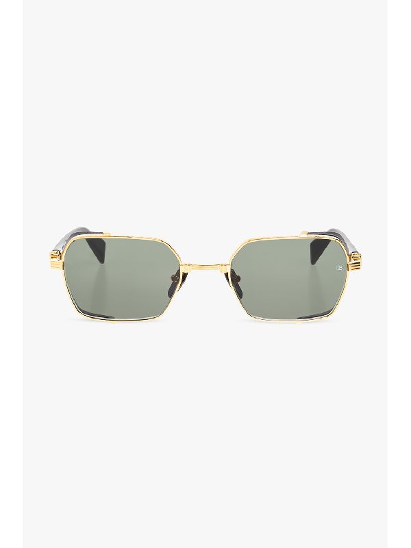 Texture
  Pattern Decoration Gold-tone Sunglasses