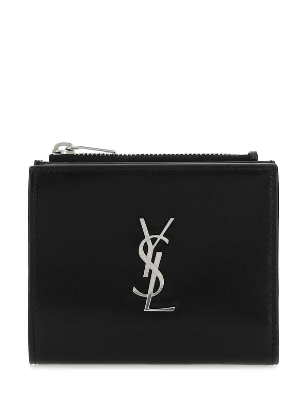 Saint Laurent Black Wallets