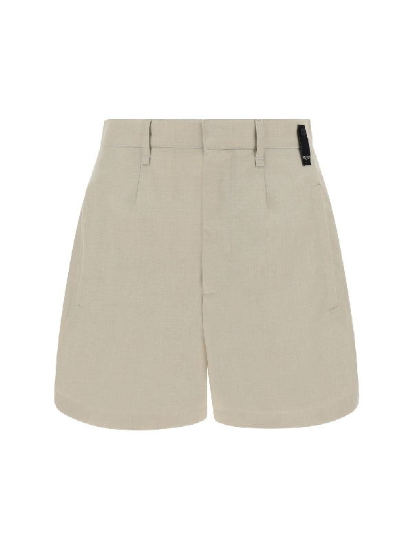 Wool Bermuda Pants