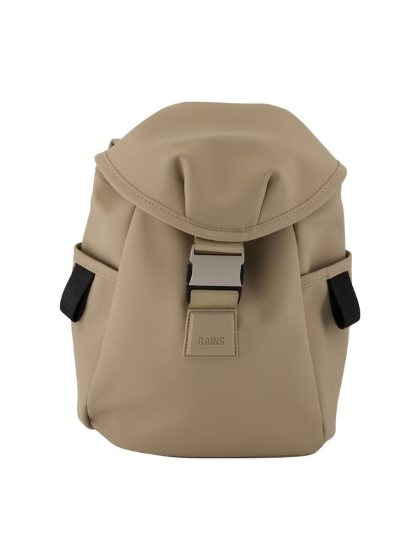 Rains Beige Backpacks