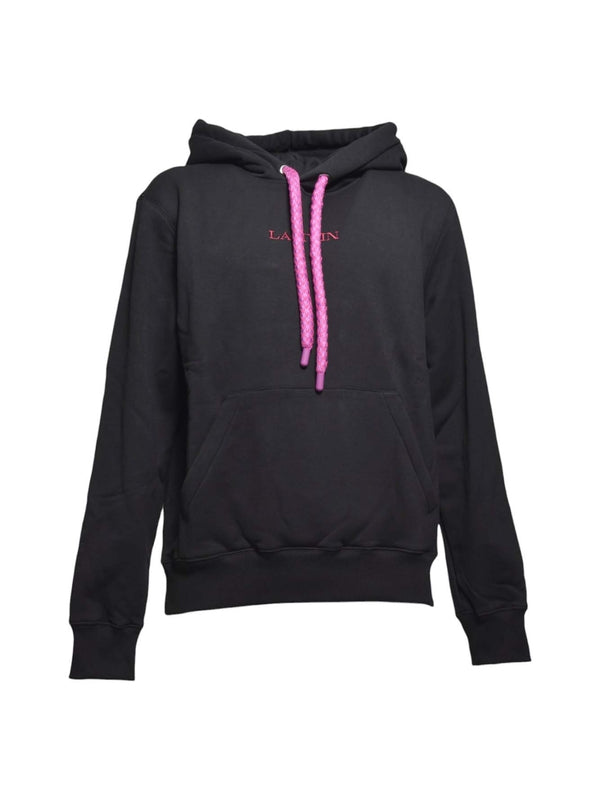 Curve Snake Cotton Hoodie