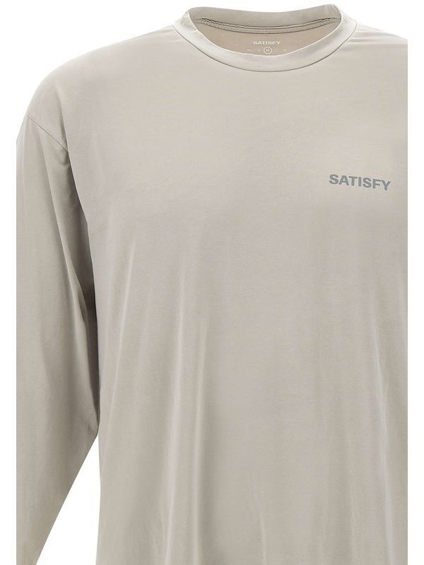 Logo Detail Long Sleeve Top