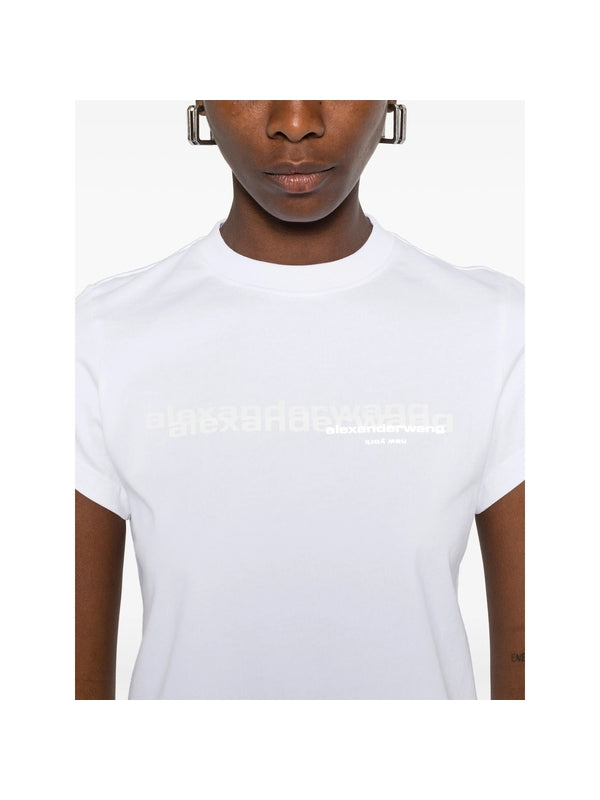 Alexanderwang White Half Sleeve