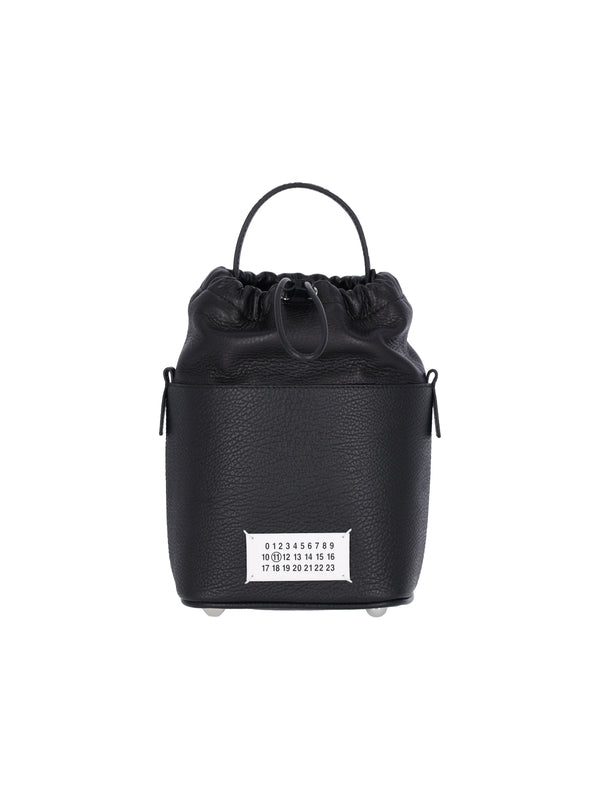 5ac Number Logo Leather Bucket Bag