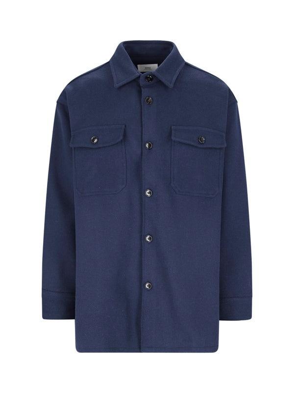 Wool Blend Overshirt