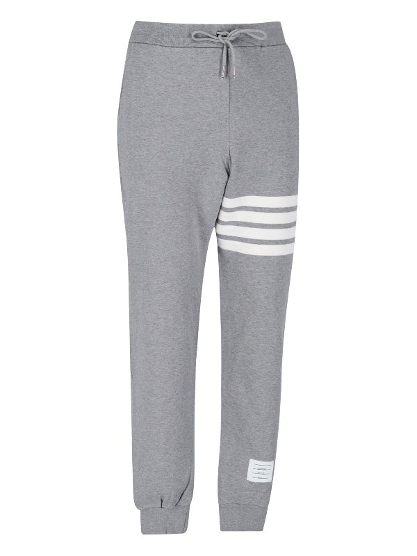 4-Bar Logo Patch Jogger Pants