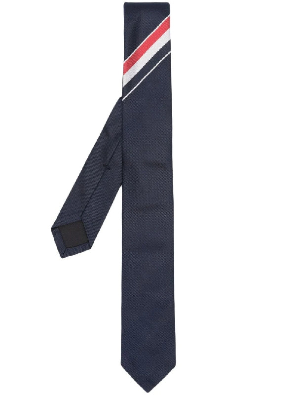 Rwb Stripe Silk Necktie