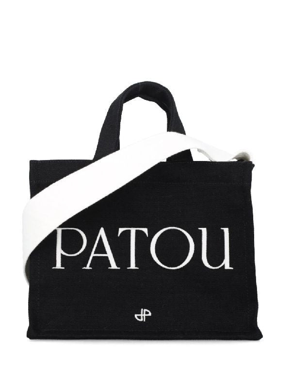 PATOU - HANDBAGS AC0440076 999B Black Tote Bags - Jente