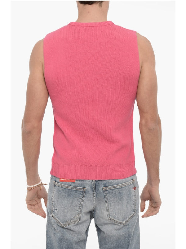 Crewneck Sleeveless Knit