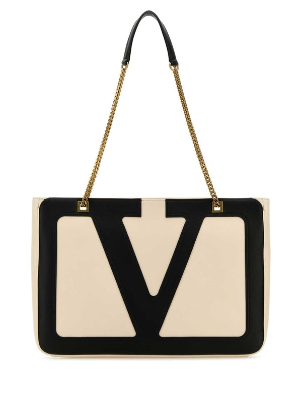 Viva Superstar Leather Small Tote
  Bag