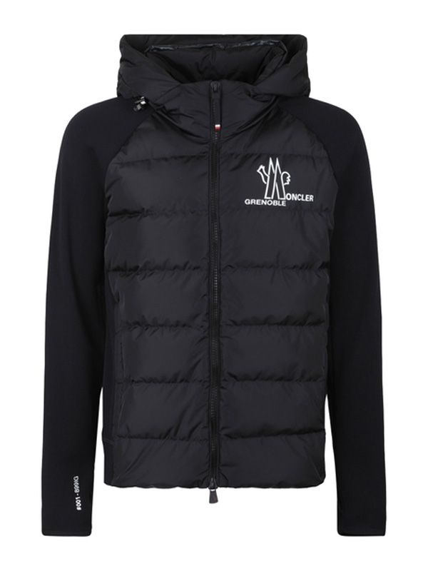 Grenoble Logo Hooded Down Jacket