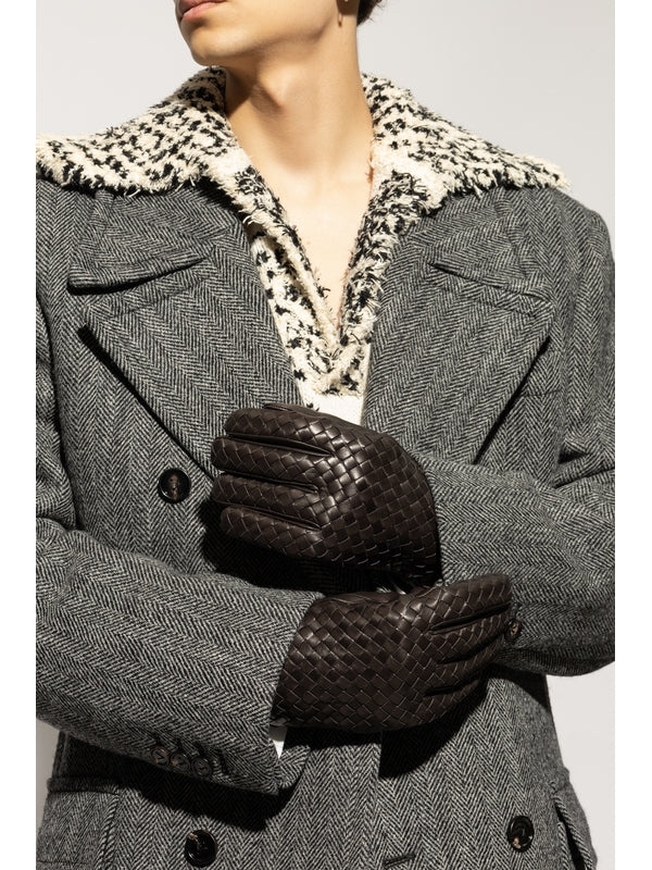 Intrecciato Lambskin Gloves